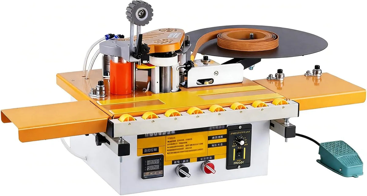 Colla bifacciale, bordatrice per Legno per Linee rette e Curve, per Bordatrice Automatica, con Serbatoio da 1000 ml, velocità Regolabile da 2 a 6