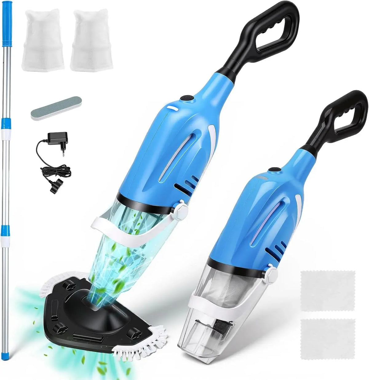 40L/min pulitore per piscina, Batteria, 199cm, 40 L, 199 cm, per Piscine