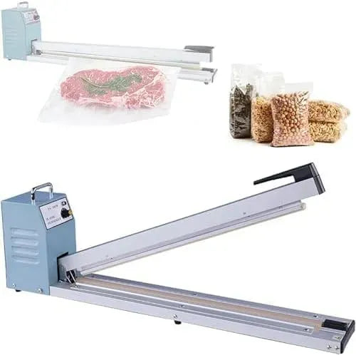 Macchina per sigillare, sigillatrice, sigillatrice sottovuoto, industriale, plastica, per sigillare sacchetti di plastica