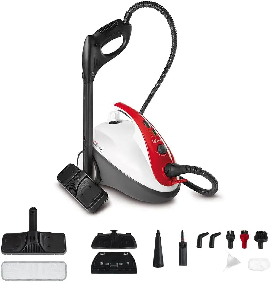 Pulitore a vapore, Polti 30_R, bianco, 3 bar, Tappo di Sicurezza, Vaporetto Smart