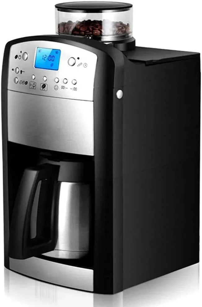 Macchina da caffè automatica, professionale, caffettiera automatica, grande capacità per casa
