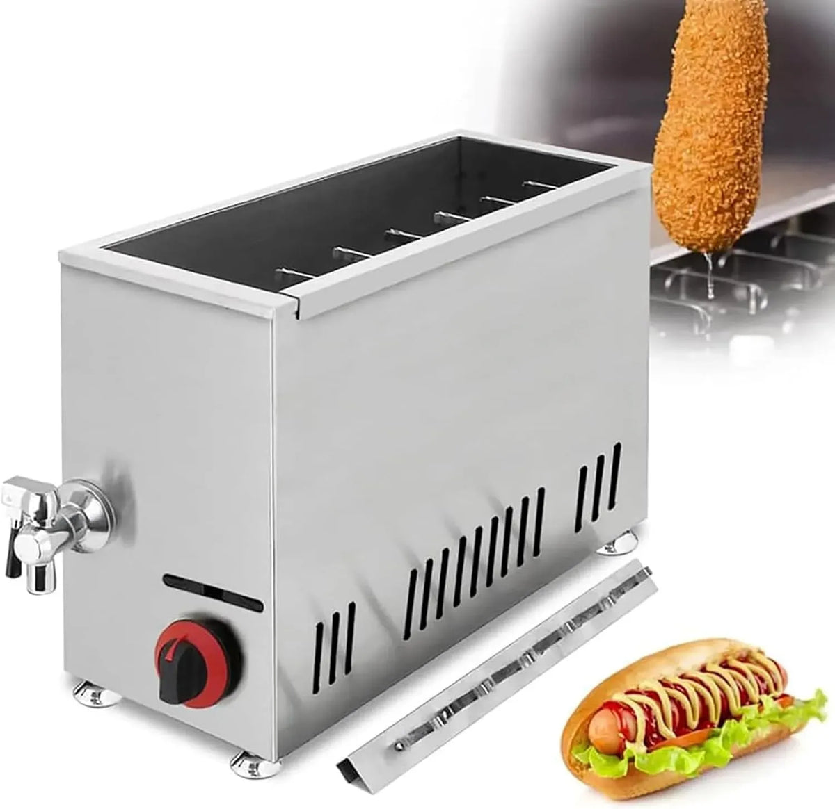 Macchina per Friggere, Macchina per Hot, per Friggere Mozzarella Macchina per Hot Dog Macchina pe