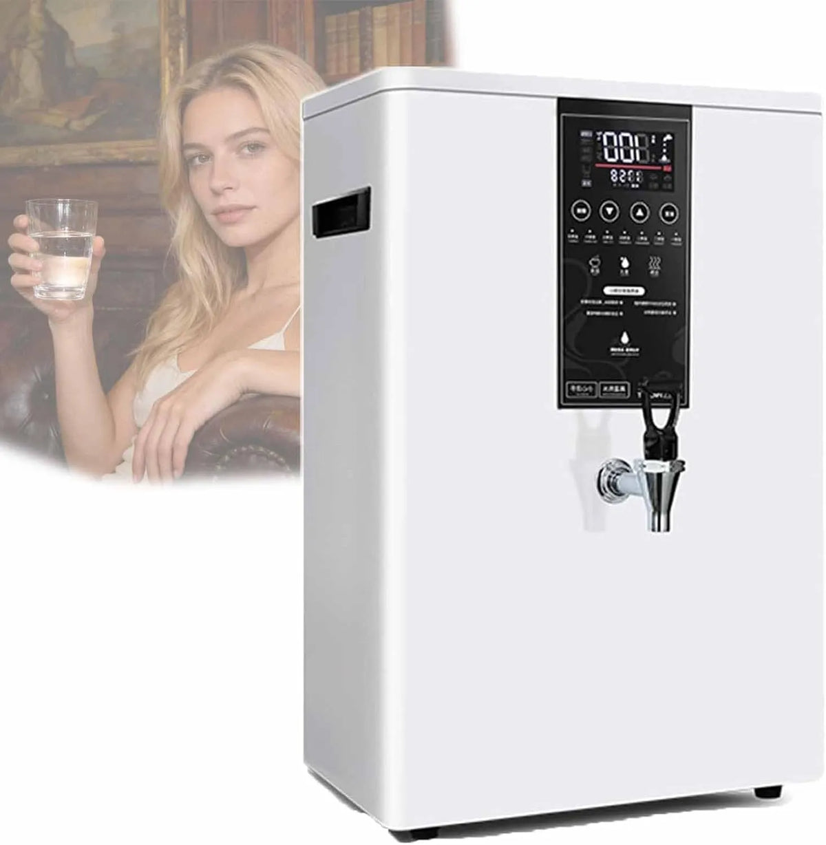 Scaldabagno, 3000 W, touch, professionale, boiler per acqua calda
