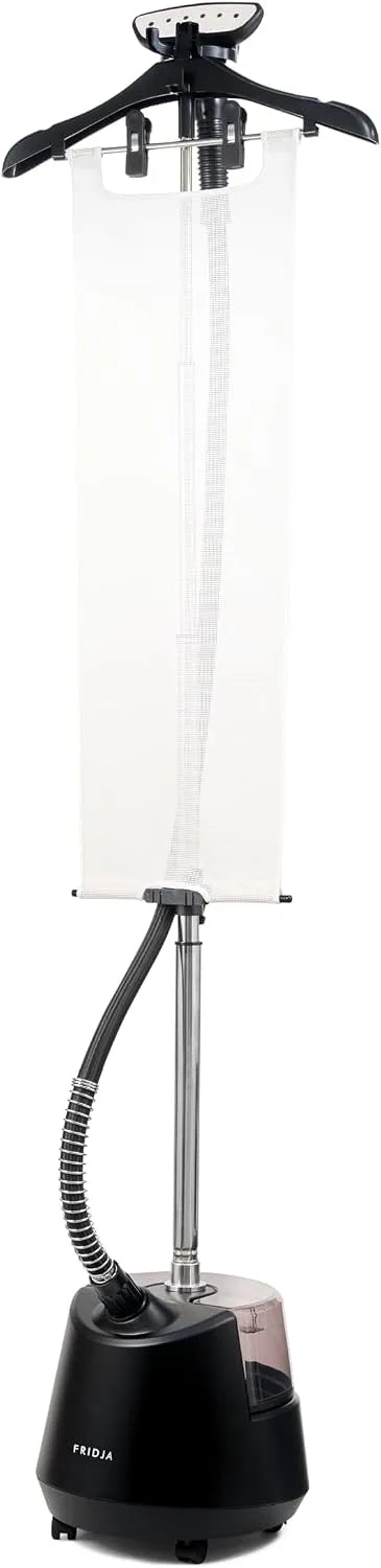 F1200 Nero Opaco, Doppia Emissione di Vapore, per Professionale e Potente, Stiratore a Vapore 2200W, Serbatoio da 3L, Design 2024, Rimuove le Pieghe