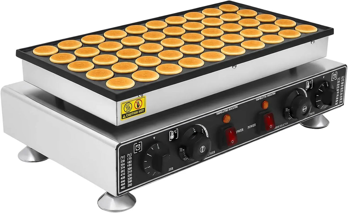 Macchina Per Muffin, 1800 W, pasticceria, rivestimento antiaderente, acciaio inox, per Muffin Elettrica