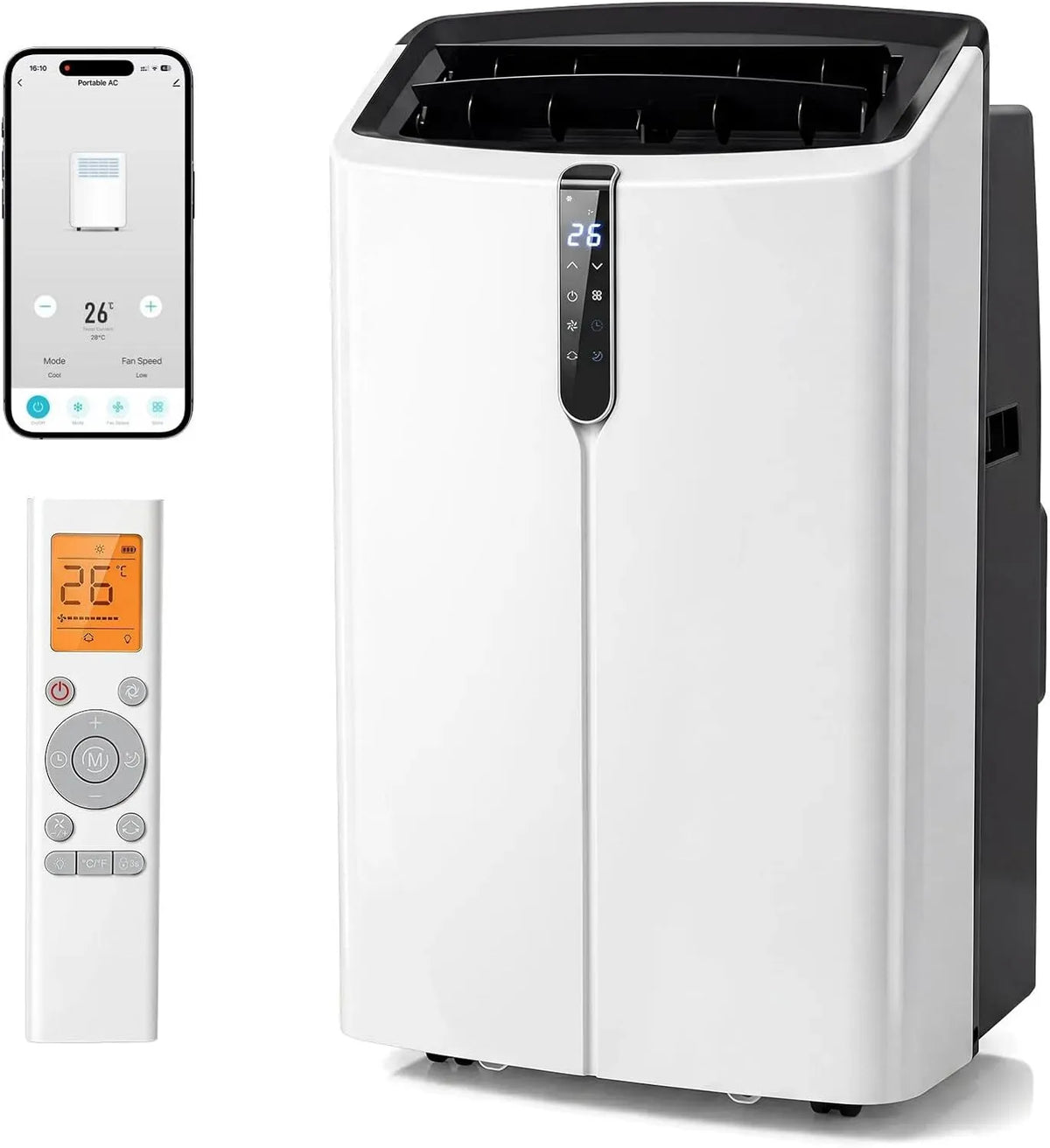 Condizionatore, LIFEZEAL, portatile, 14000 BTU