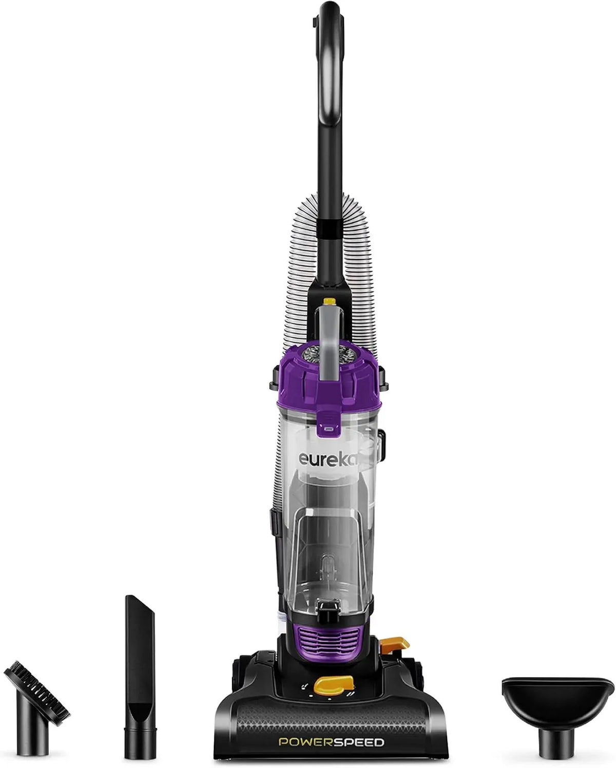 Aspirapolvere, Eureka NEU182B, aspiratore elettrico domestico, PowerSpeed Aspirapolvere Verticale Senza Borsa