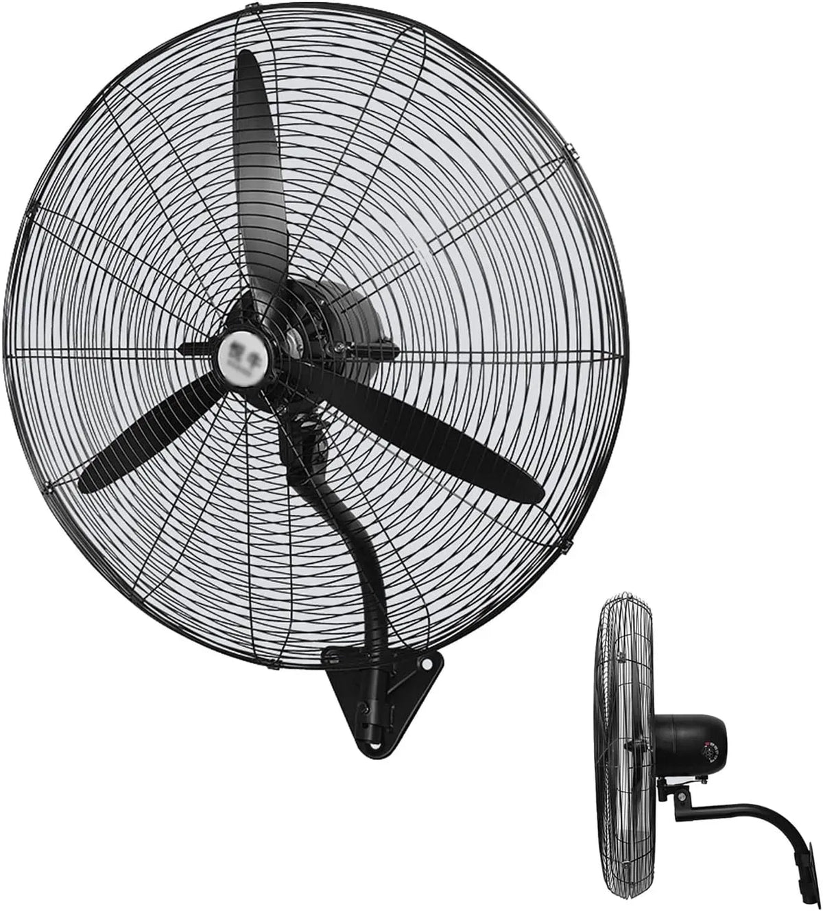 Ventilatore 65cm/26in, industriale, 3 velocità, negozi, 3 Pale