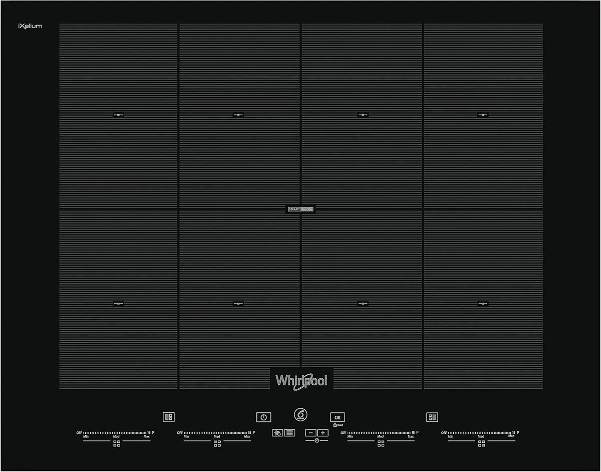 Whirlpool SMO 658 Piastra, 4 fuochi, da incasso, vetro