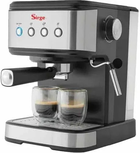 Macchina per Caff, POMPA, macchina da caffè elettrica, 850 W, 15 bar, per Caffè Espresso