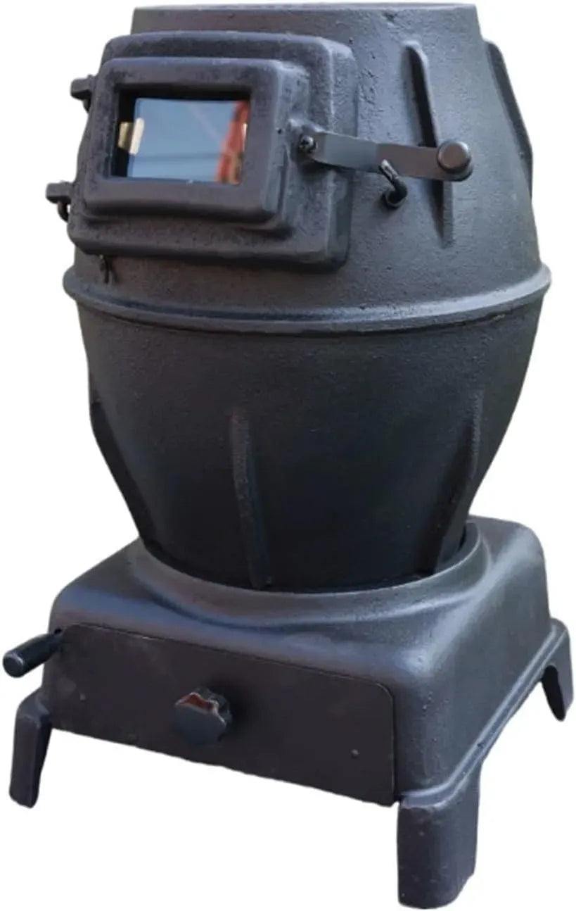 Stufa A Legna In Ghisa, Stufa Da Esterno dotato di Finestra Panoramica, Stufe A Pellet For Riscaldamento Domestico, Conservazione Del Calore A Lungo