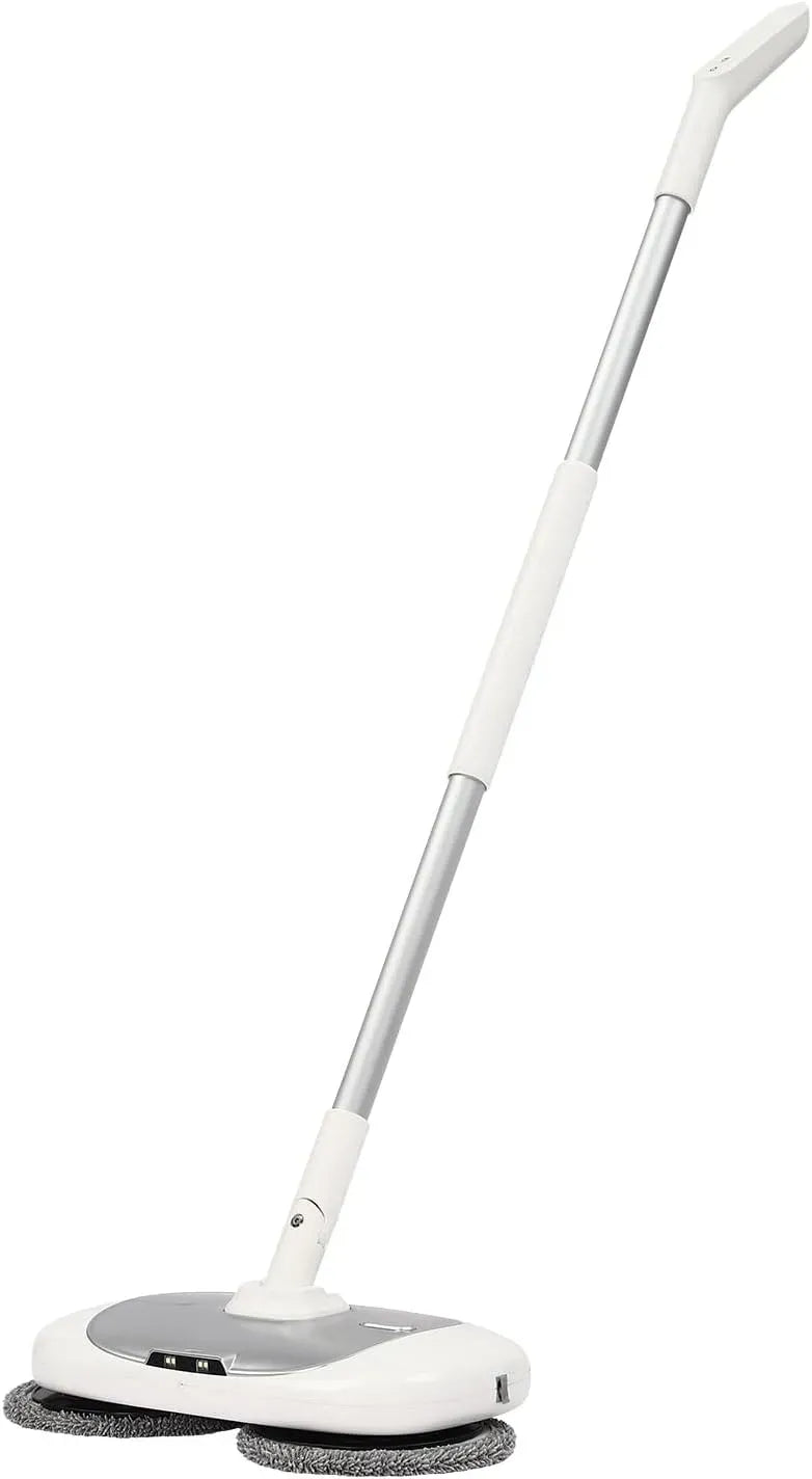 Mocio elettrico senza fili, per soggiorno, per cucina, 40 W, con secchio 150 giri/min, 2000 mAh, camera da letto, rotazione di 180°