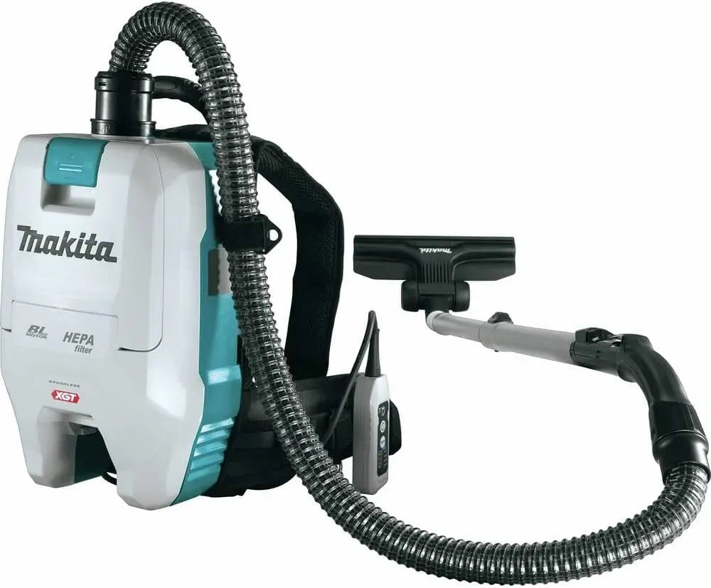 Aspirapolvere, MUL, aspiratore elettrico domestico, Filtro, 40 Volt MAX XGT BRUSHLESS Cordless 2 Quart Filtro HEPA Zaino Aspirapolvere a secco