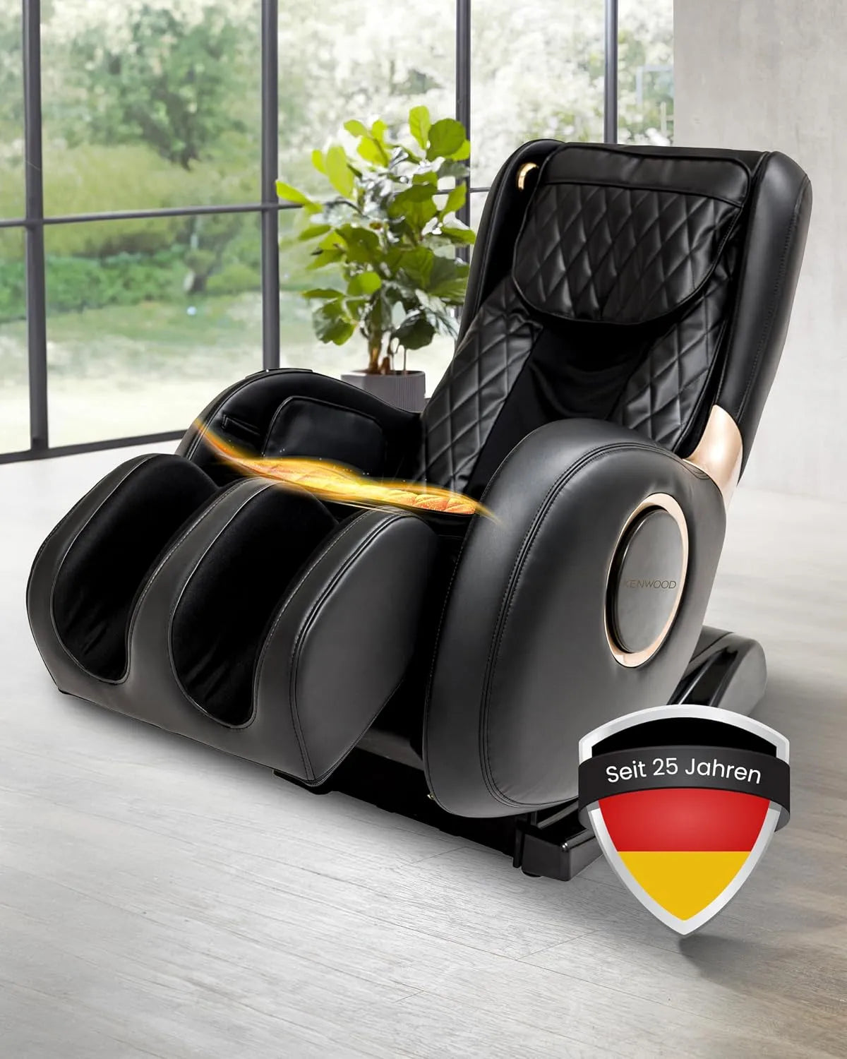 Kenwood LI-1208 Poltrona relax con massaggio, effetto 3D