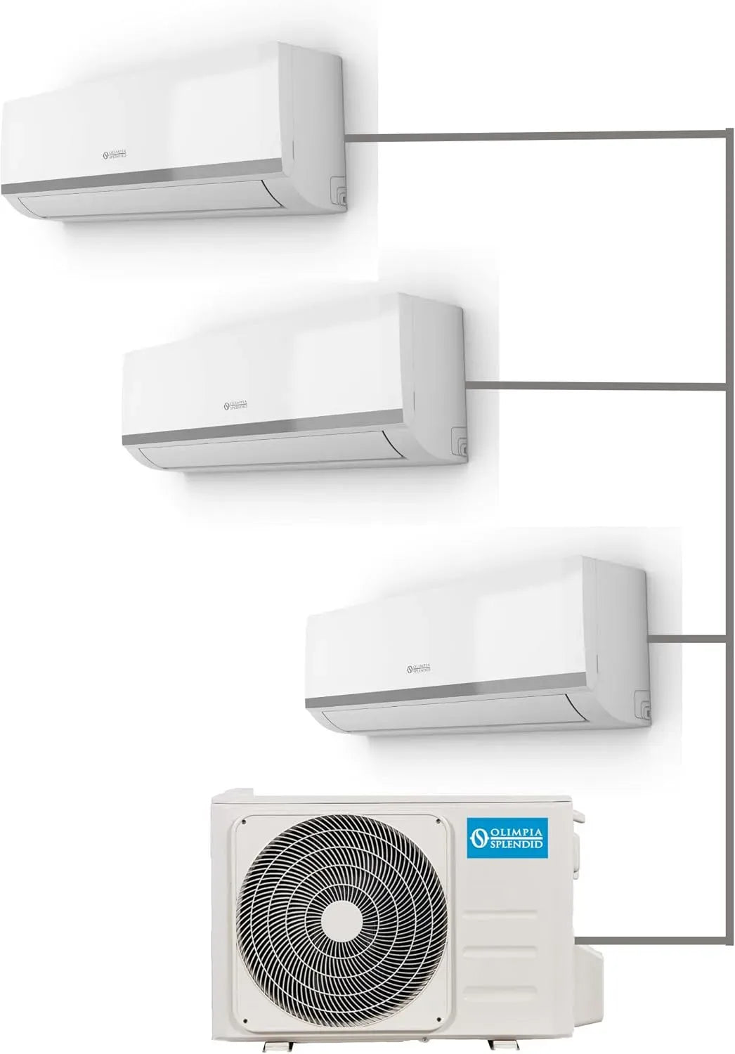 R32 Wifi Integrato, Olimpia Splendid, Aryal Trial 21 con Unità Interna Phenix, Climatizzatore 9, 000 + 9, Ionizzatore d'aria, Gas