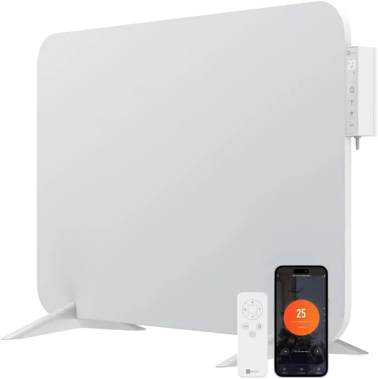 Termoventilatore, 450 W, montaggio a parete, Wi-Fi, bianco, WIFI e app