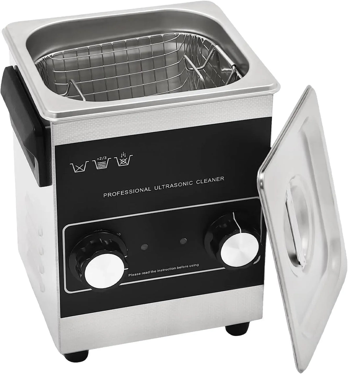 A 30 vasca per pulizia a ultrasuoni, Pulitore, 30 L, 2 L, rimovibile, acciaio inox, per La Pulizia di Gioielli