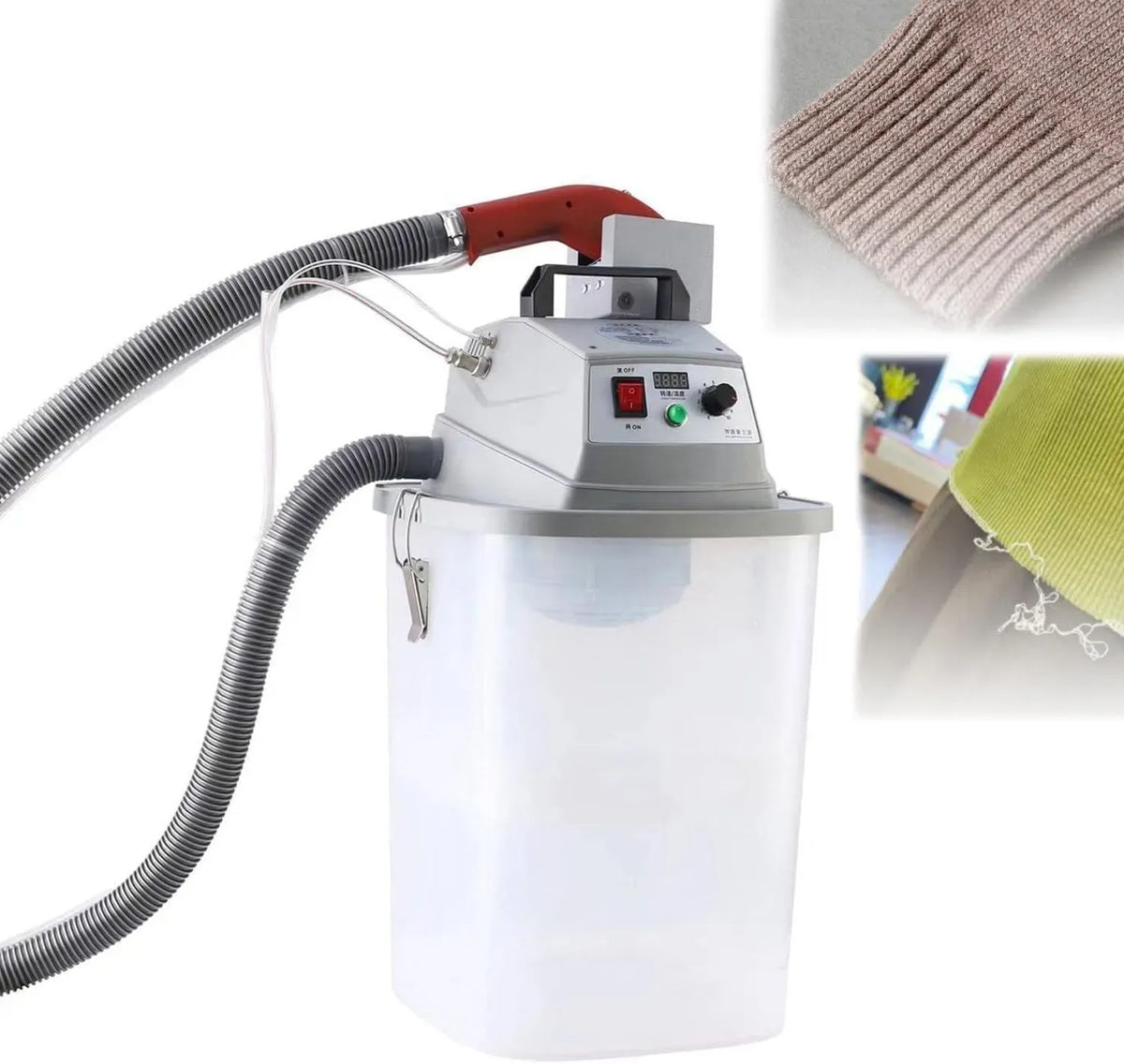 silenzioso, velocità regolabile, Decespugliatore industriale elettrico senza spazzole dotato di raccolta della polvere, alta precisione per tessuti