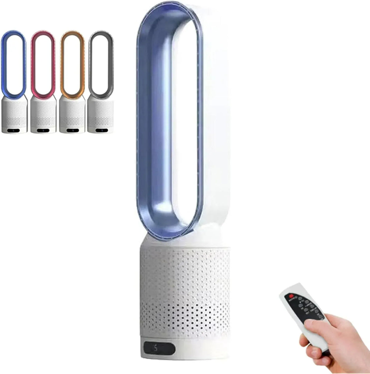 Purificatore d'aria, depuratore d'aria, Coollyxi Ventilatore Senza Pale