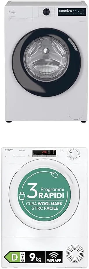Candy Machine, 8 kg, 9 kg, Smart, Pro, ProWash 500 Front Loading Washing Machine