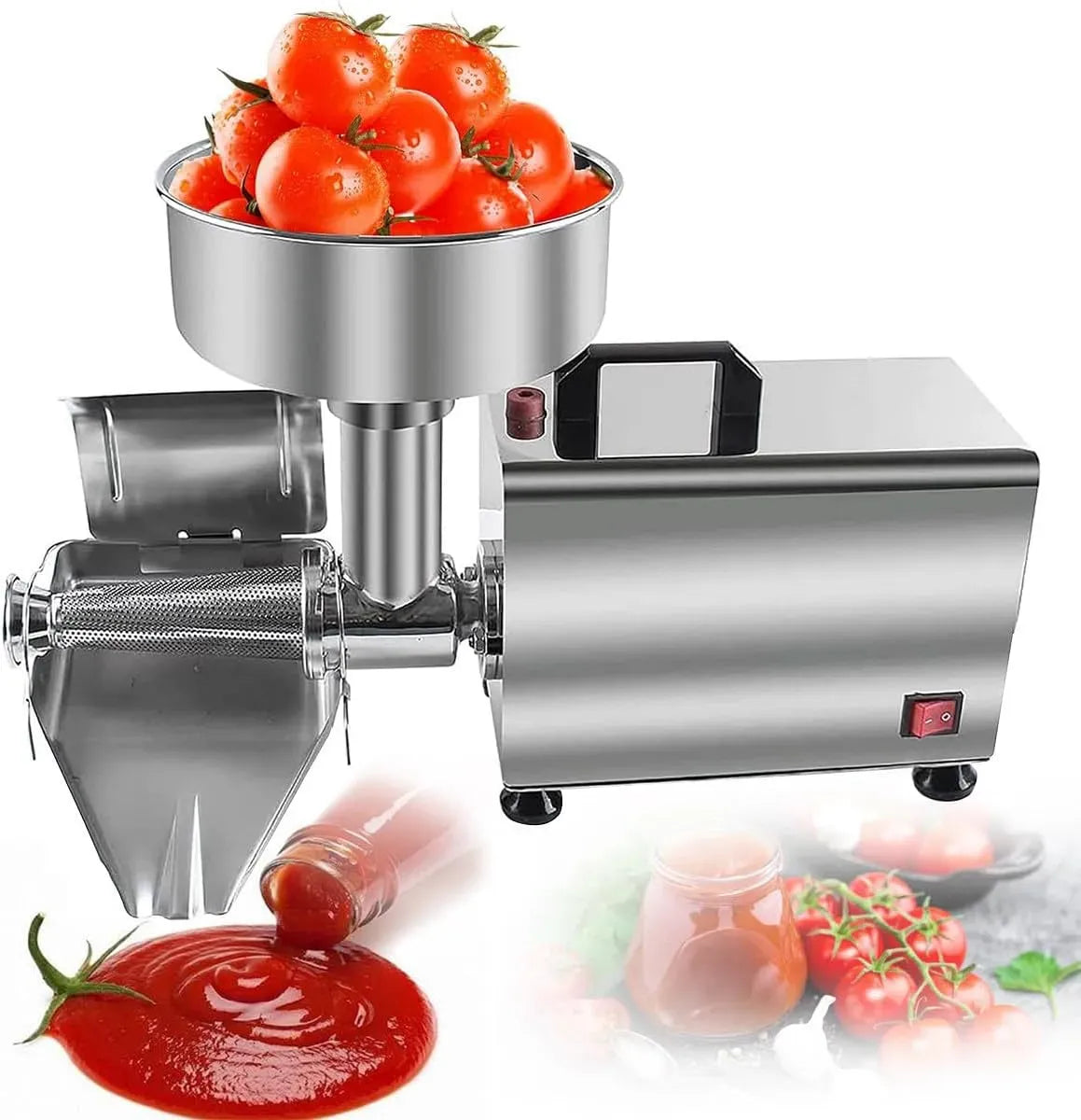 Macchina per marmellata, Macchina per Passare, Macchina per Salse, pressa, 220 V, 110 V, professionale, acciaio inox, TAHALI