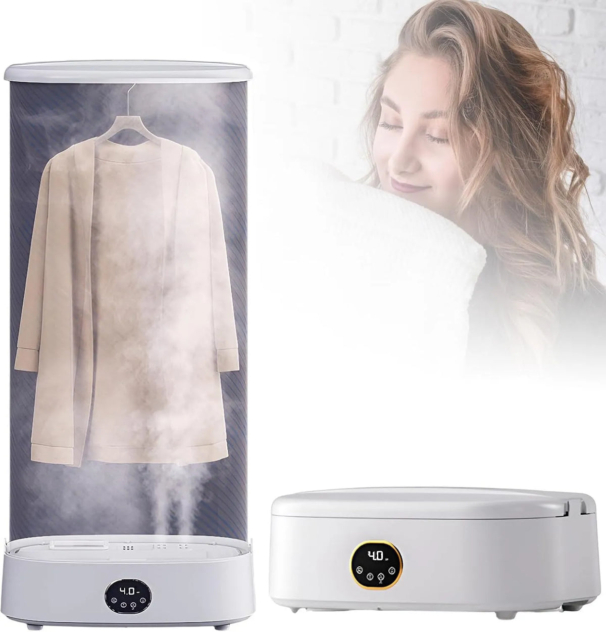 Stiratrice, ferro da stiro elettrico, 1000 W, vapore, per Abiti E Tessuti