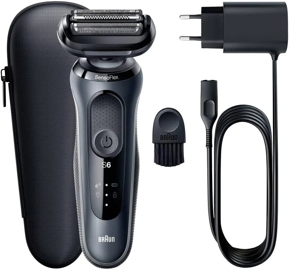Braun Series 6 61N1000S Rasoio, SensoFlex, Rasoio Elettrico da Uomo