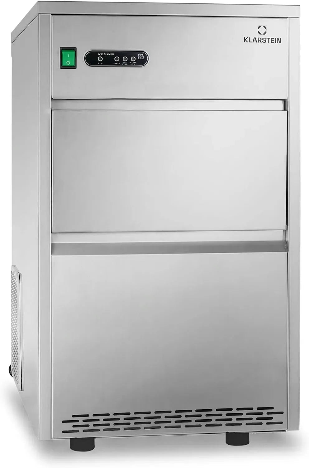 Klarstein ICE3-Powericer-XL xx-large, XXL, sistema di raffreddamento efficace, rivestimento insapore, acciaio inossidabile, XXXL