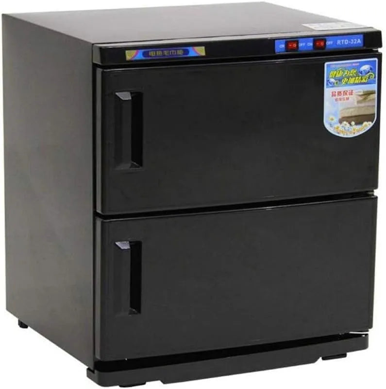 16L/32L Sterilizzatore, sterilizzatore elettrico, 32 L, 16 L, decorazione del soggiorno, 2 zone di temperatura, nero, Scaldasalviette