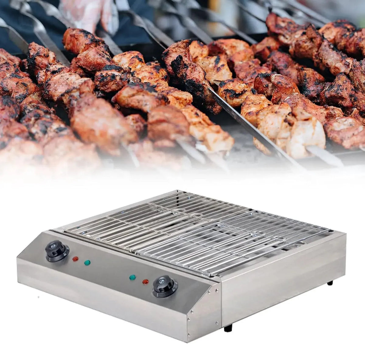 Barbecue, Piastra, Griglia, Tavolo, portatile, per Barbecue Griglia da Cucina per Interni,per Barbecue