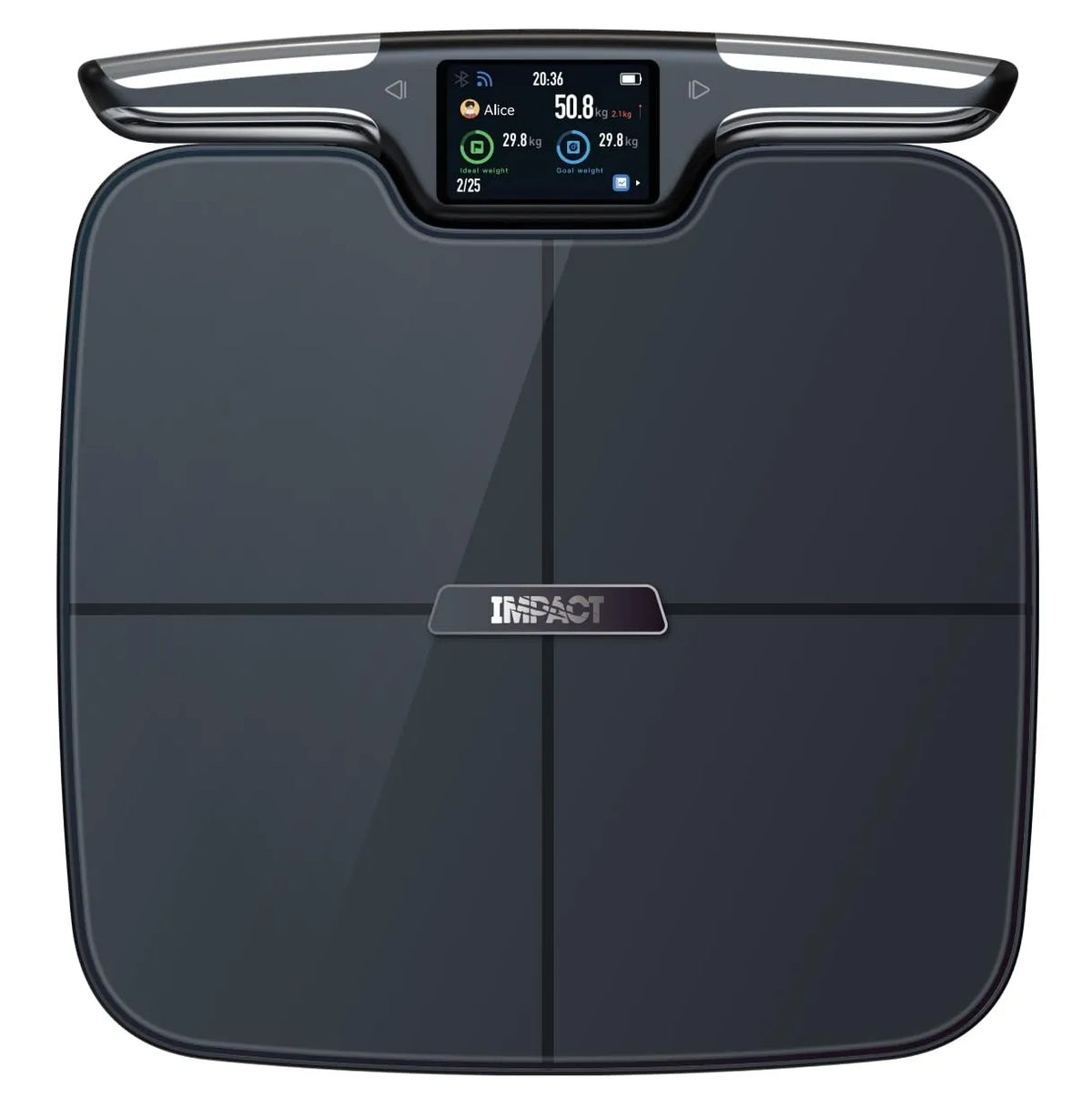Pesapersone, Bilancia, 0,05 kg, Wi-Fi, Bluetooth, Android OS, professionale