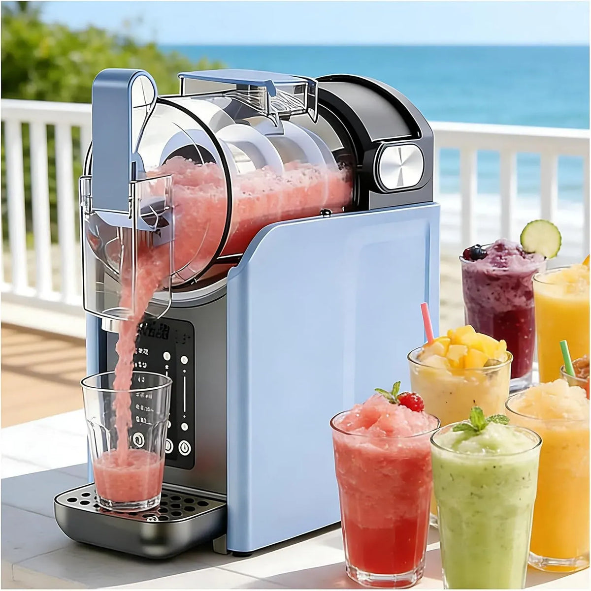 Macchina per Granita, 5 programmi, per Granita Tutto in Uno per La Casa, MIAOXIAOLONG