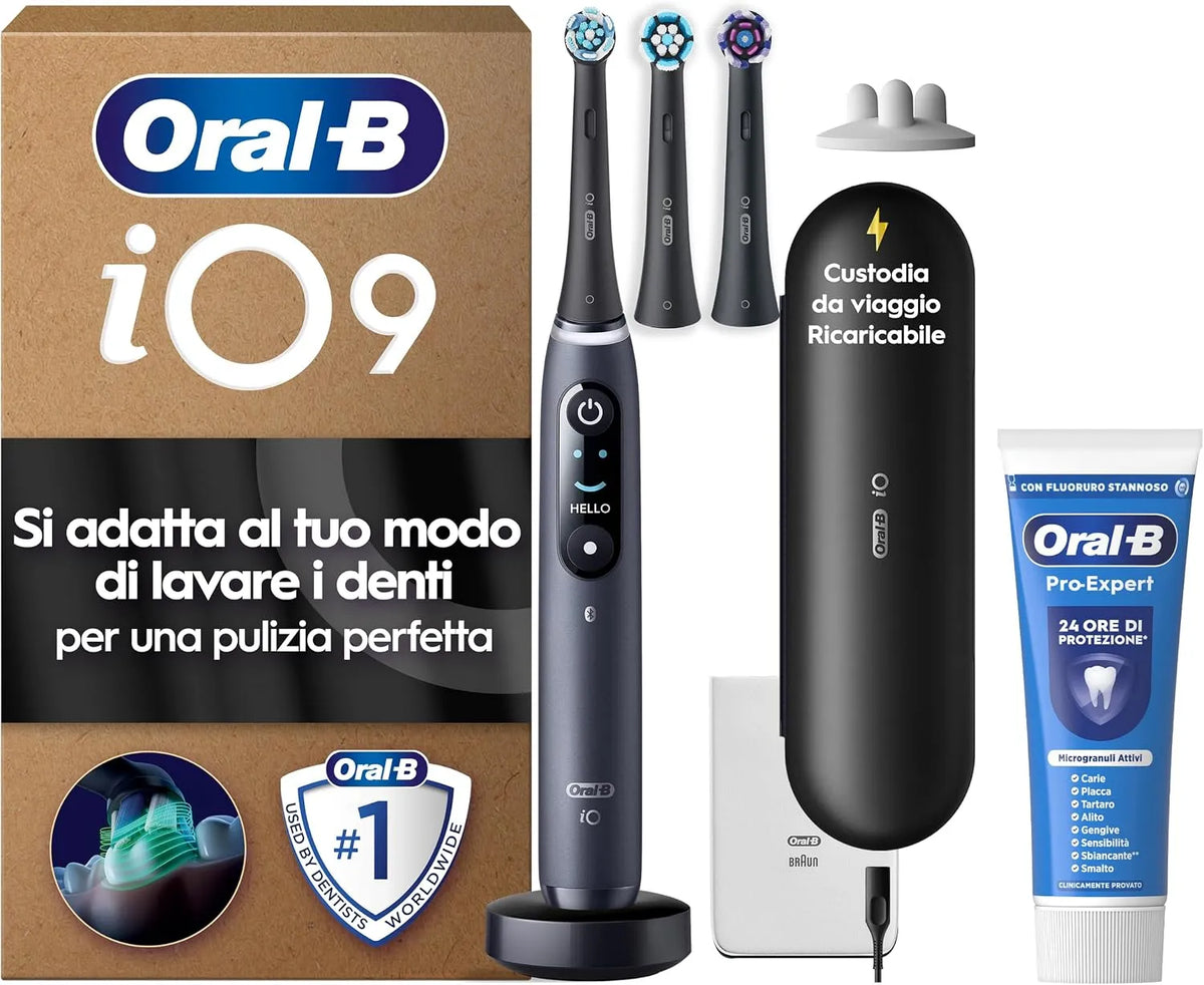 Accessorio per elettrodomestico, nero, Oral-B iO 9 Spazzolino Elettrico