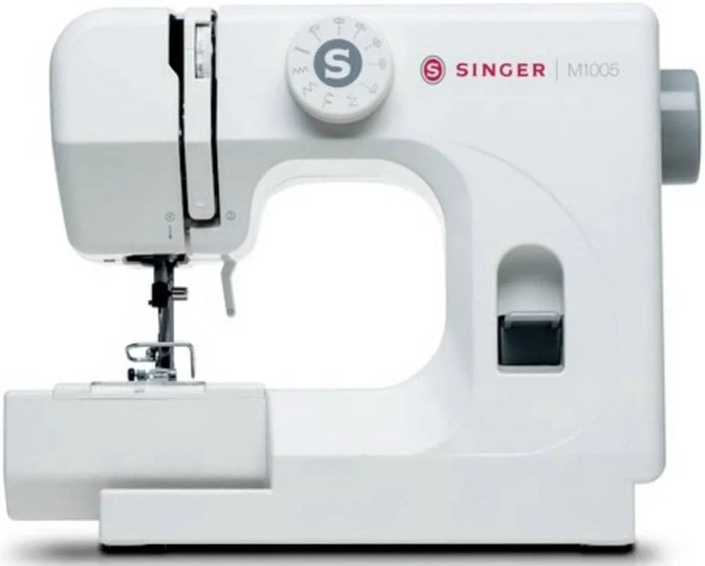 M1005 Macchina da cucire, macchina per cucito elettrica, bianco