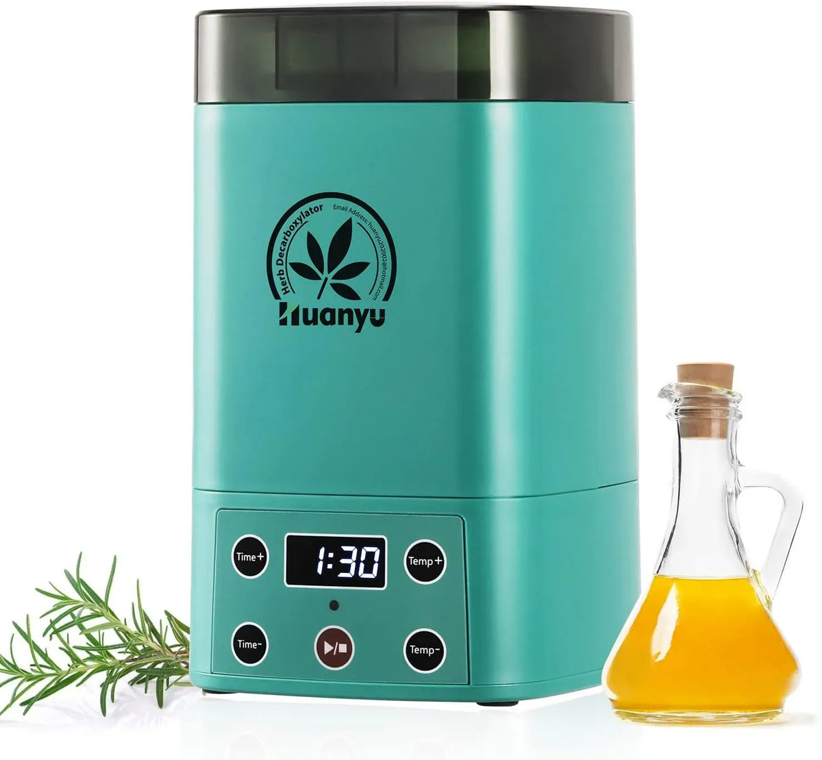 macchina per infusioni, alluminio, per erbe, Huanyu Decarbossilatore