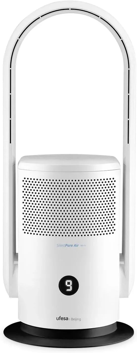 Ventilatore CADR 90 HEPA13, 35 W, 90 m³/h, timer, oscillazione, Oscillazione 80º, Display LED, 9 Velocità