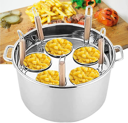 Pentola e padella, professionale, acciaio inox