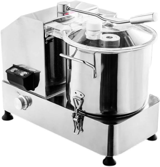 Robot da cucina, 12 L, 1800 W, industriale, professionale, acciaio inox, Frutta e Carne da 6/9/12 Litri