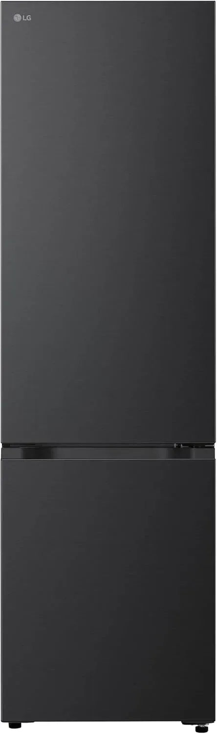 LG GBBS726CEV Frigorifero combinato, 375 L, classe energetica C, No Frost, Inverter, Linear Cooling, Wi-Fi, frigo con congelatore, nero