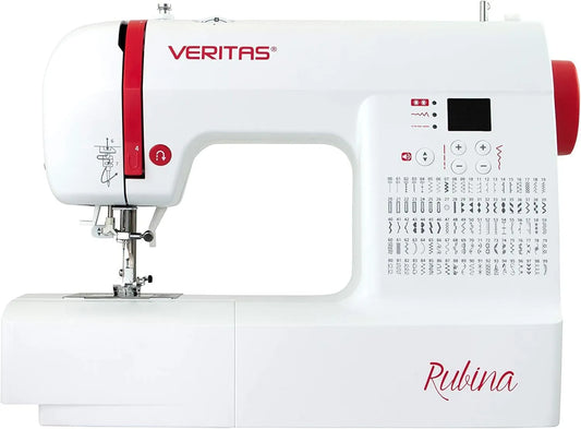 Macchina da cucire, macchina per cucito elettrica, 100 programmi, per computer, VERITAS