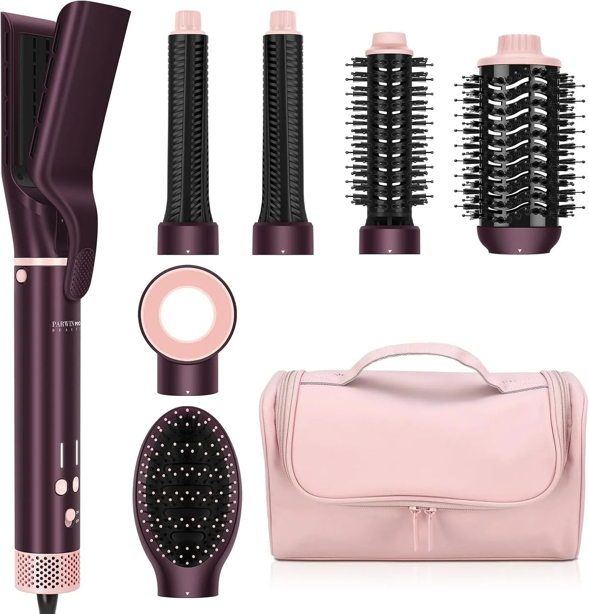 Spazzola, 7 in 1 Air Styler, Spazzola ad aria calda MaxAIR 2