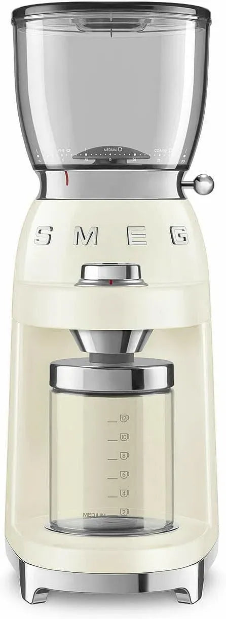 Smeg CGF11CREU Contenitore, macinino per chicchi di caffè, 150 W, 350 g