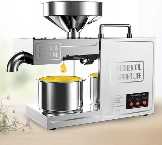 estrattore, 1000 W, industriale, acciaio inox, per frutta secca e semi