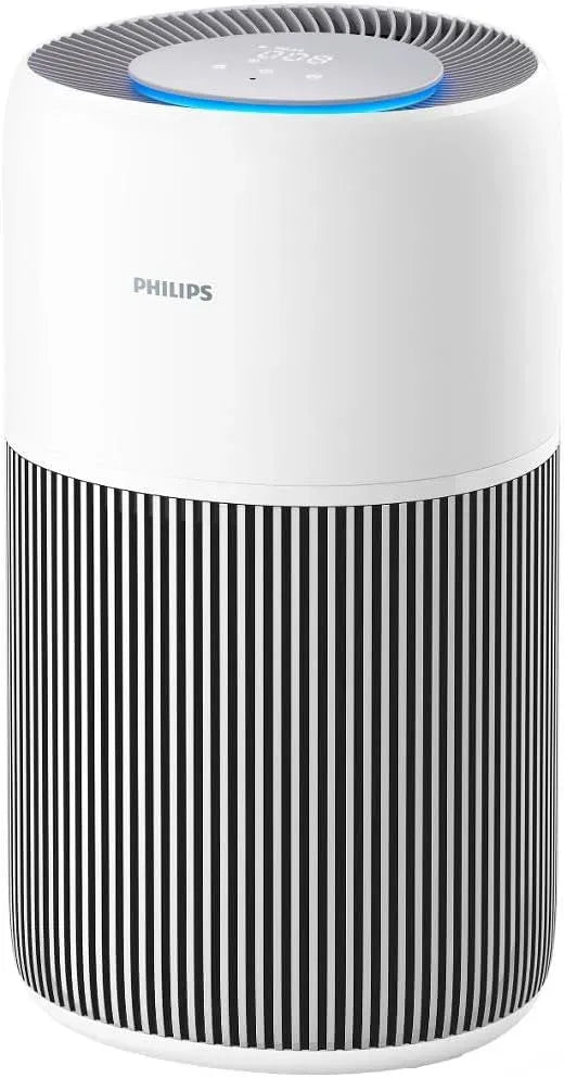 Philips serie 2200 Purificatore d'aria, pannello IPS, HEPA NanoProtect + filtro ai carboni attivi, CADR 420 m³/s per 109 m²