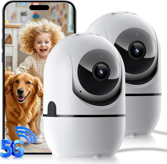 fotocamera, monitor video per bambini, 5 G, per interni 5G per sicurezza domestica