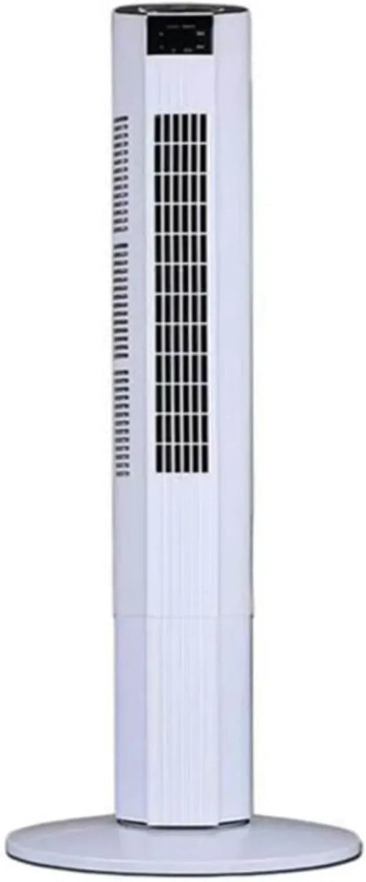 Ventilatore 12H, portatile, timer, 3 velocità, oscillazione, 3 velocità CC Motor Air Cooler, Timer potente raffreddamento Breeze