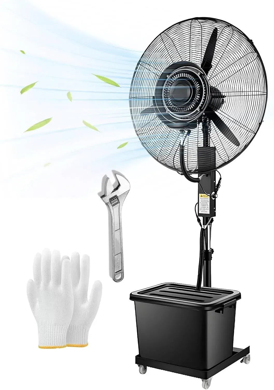 Ventilatore 26in 30in, industriale, 3 velocità