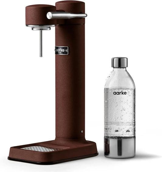 CO2 bottiglia, 60 L, 425 g, acciaio inox, aarke Carbonator 3 Gasatore d'acqua