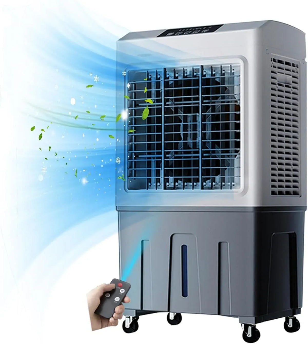 7.5H Umidificatore, 50 L, 60 M, timer, oscillazione, per Ambienti Fino a 60 M²