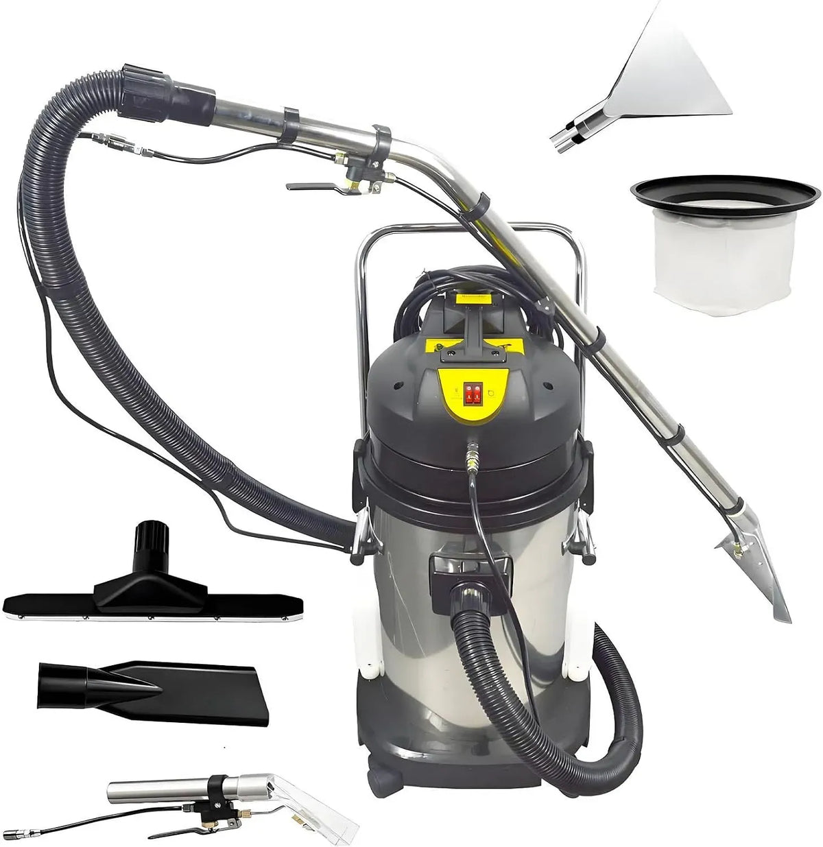 Lavatrice 20L/5.28gal, 40 L, 1034 W, portatile, professionale, Potente 1034 W per La Pulizia di Auto E Uso Commerciale, 40 Litri/10,56 Galloni